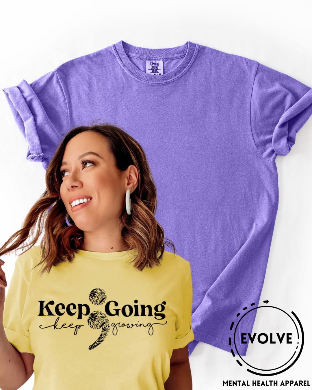 Keep Going ; Keep Growing T-Shirt