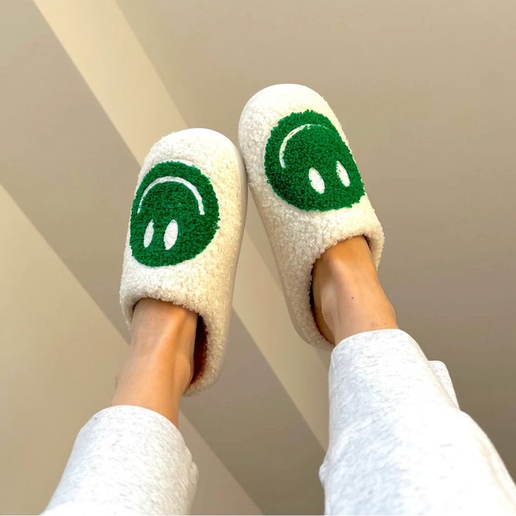 Smiley Face Slippers