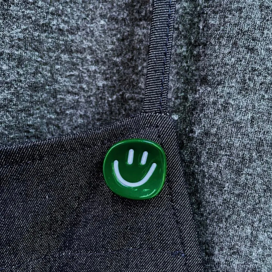 Smiley Face Pin