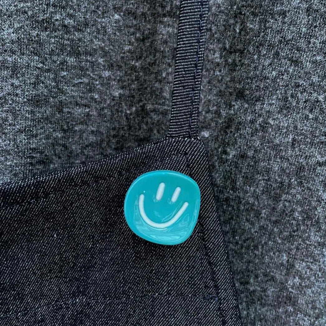 Smiley Face Pin