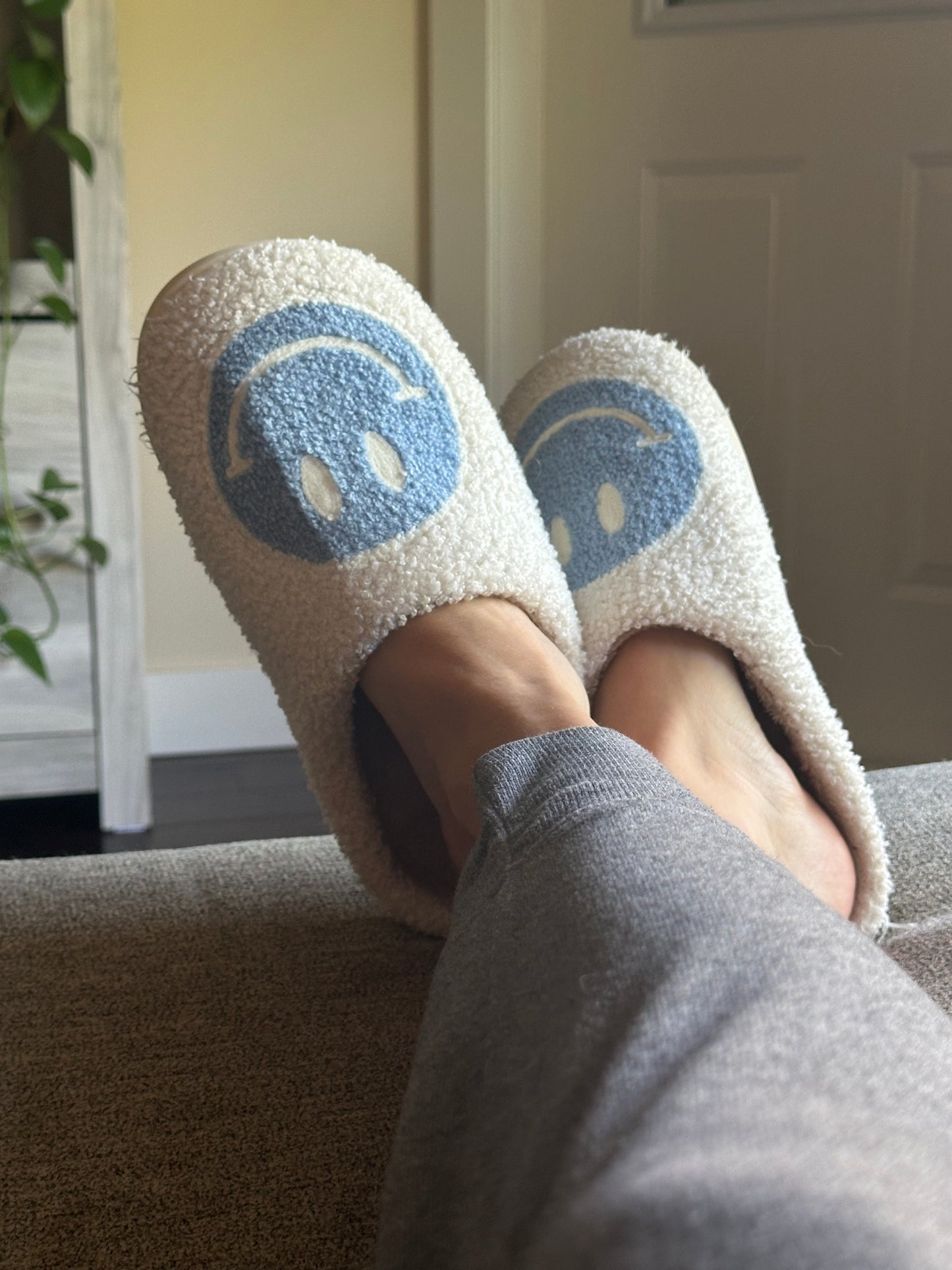 Smiley Face Slippers