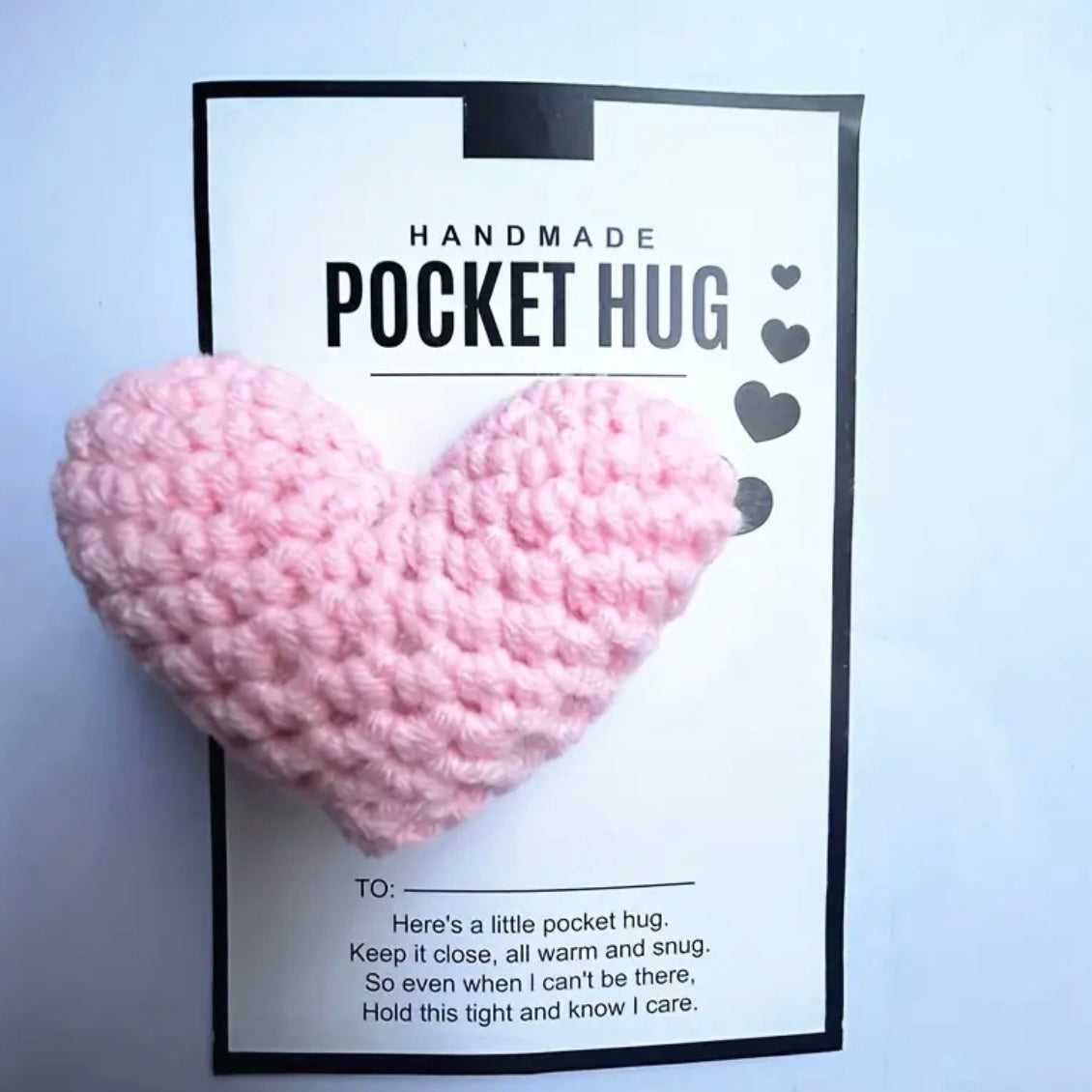 Heart Pocket Hug (Knit)