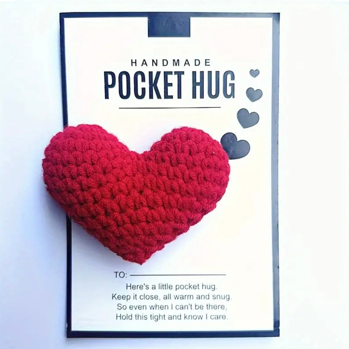 Heart Pocket Hug (Knit)