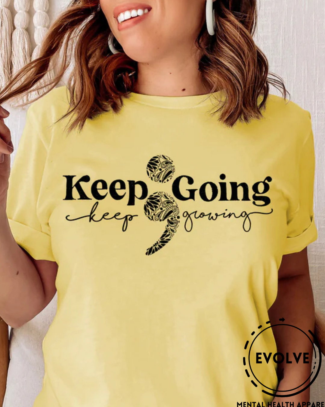 Keep Going ; Keep Growing T-Shirt