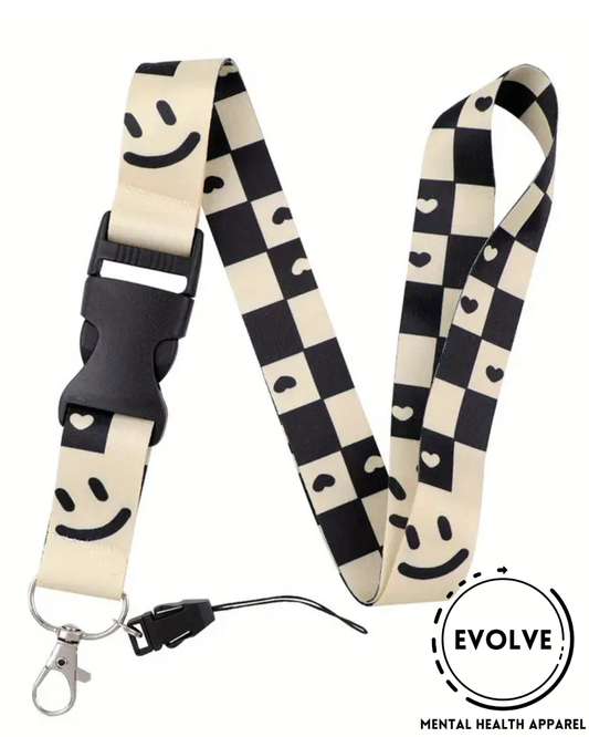 Smiley Lanyard