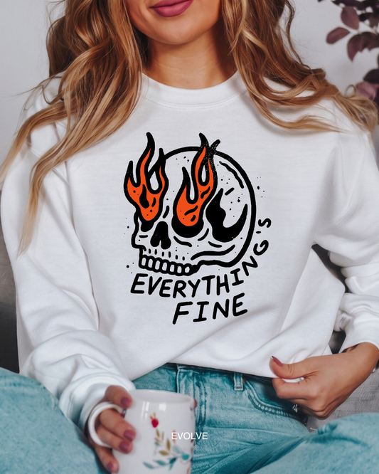Everything's Fine Sweater