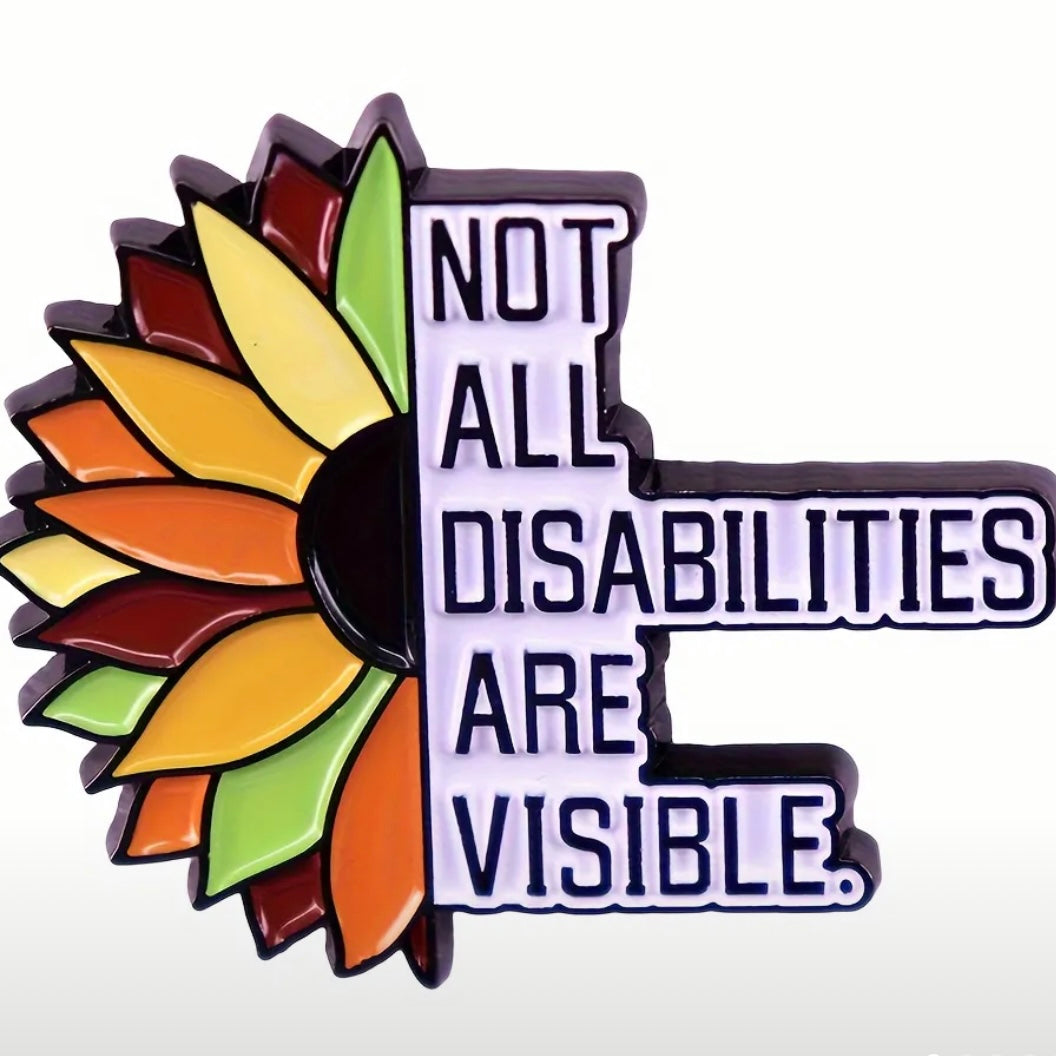 Invisible Disabilities Awareness Pin