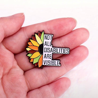 Invisible Disabilities Awareness Pin