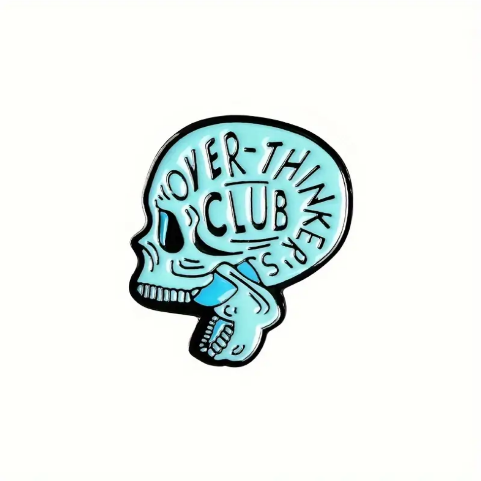 Over Thinker's Club Pin