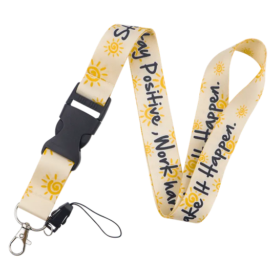 Stay Positive Lanyard